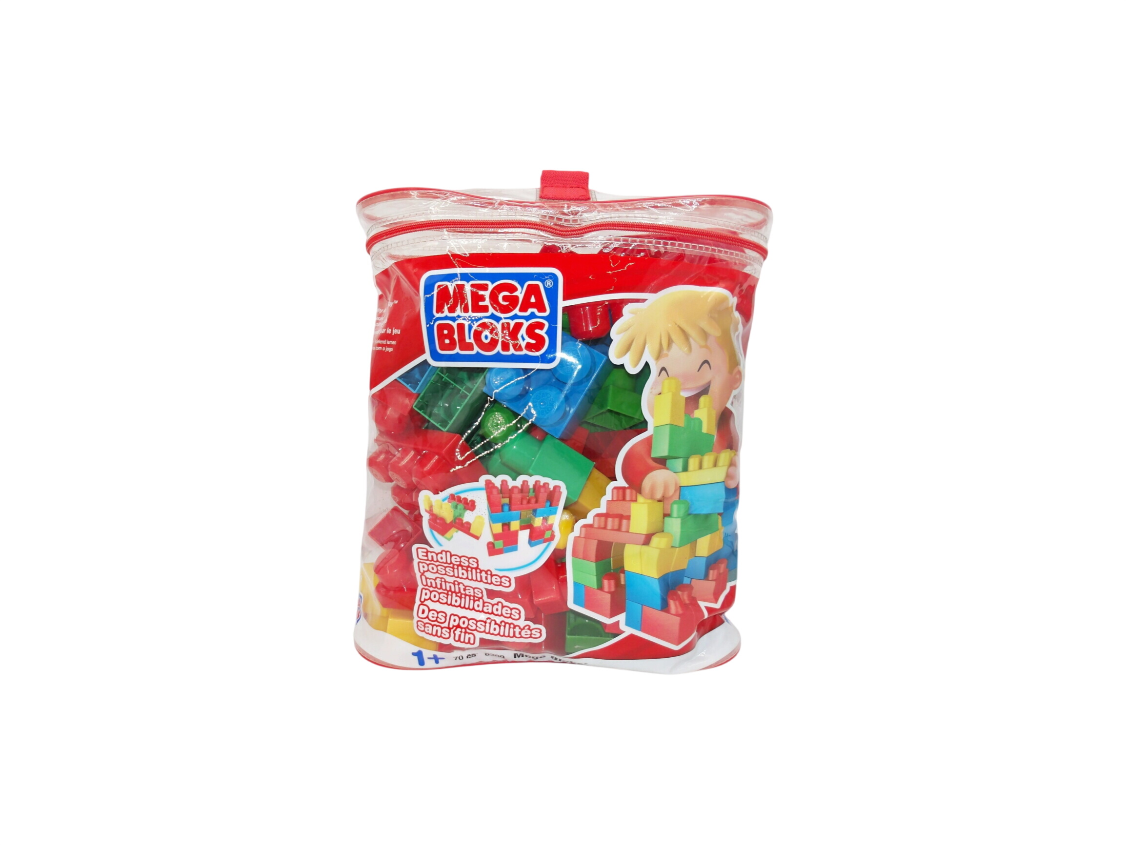 Mega Bloks - Sac 70 briques - Briques de construction Très bon état -  reconditionné disponible sur Label Emmaüs